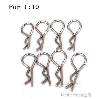 RCAWD 8pcs Body Shell  R Pins  1/5 1/8 1/10 RC Hobby Model C