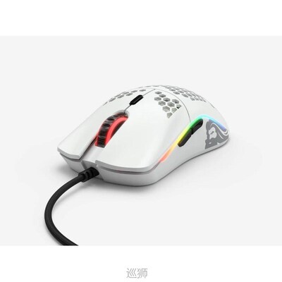 Mouse  Gaming Model O White Mate (Branco Fosco) - GO-WHITE/
