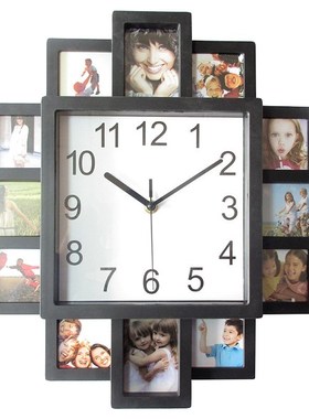 Photo Frame Wall Clock New Diy Modern Desigh Art Picture Clo