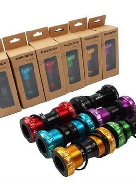 Mountain Bike Colorful Bottom Bracket Axle Integrated