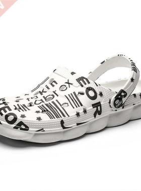 men beach sandals Hole Shoes Sandals Breathable Casual Outdo