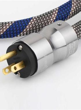 Hi end K800 5N OFC Pure Copper Hifi Audio US Power cord cabl