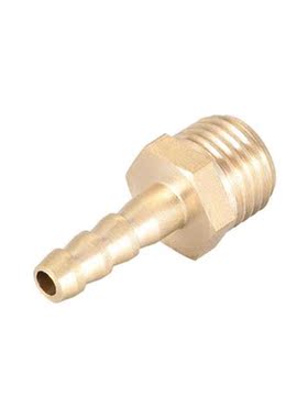 4 pcs Brass Fitting Connector Metric M14x1.5 Male To Barb Ho