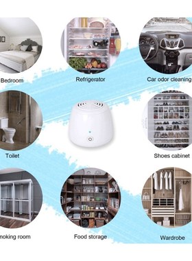 Ionic Ozone Generator USB Portable Air Purifier Remove Cigar