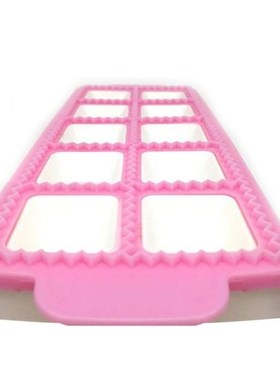 10-Hole Plastic Ravioli/Pierogi/Dumpling Maker Wrapper Empan