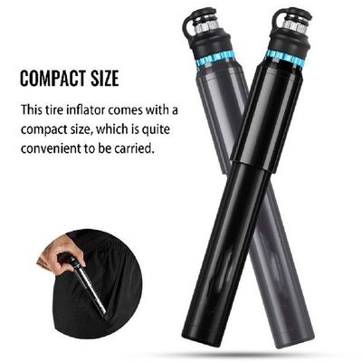 Tire Inflator Hand Pump 150 PSI Installed Rack Handy