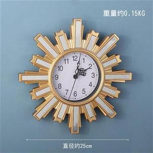 Vintage Luxury Wall Clock Art Nordic Modern Creative Wall Cl
