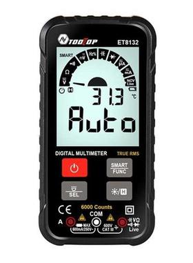 ET8132 Digital LCD Multimeter 6000 Counts Accuracy AC DC Vol