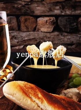 18 Pieces Stainless Steel Fondue Forks with Heat Resistant H