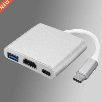 -in-1 Thunderbolt  USB Type C USB .1 to HDMI 4K USB.0 US