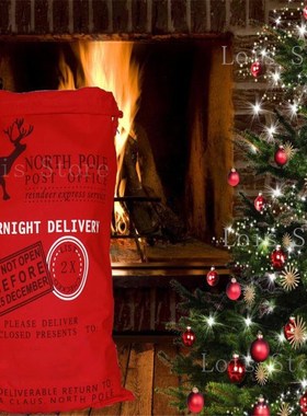 Fast Shipping Santa Sacks 100pcs/lot 38 Styles Large Christm