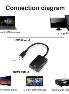 kebidu USB 3.0 To HDMI-compatible Audio Video Adapter