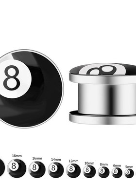 1Pair Stainless Steel Anchor Ear Gauge Tunnel Plug 3 20Mm S