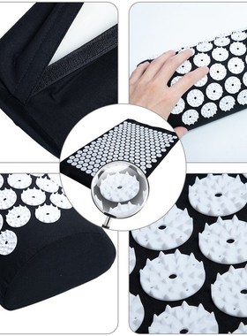 Back Body Pain Spike With Pillow Massage mat Acupressure ma