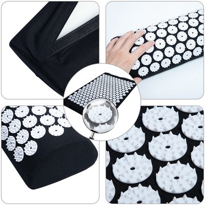 Back Body Pain Spike With Pillow Massage mat Acupressure ma