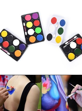 6/8 Colors Non Toxic Water Paint Oil Body Makeup Face Painti