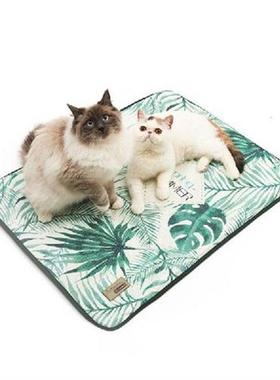 Pet Cooling Mat Summer Dog Bed Pad Cat Blanket Breathable