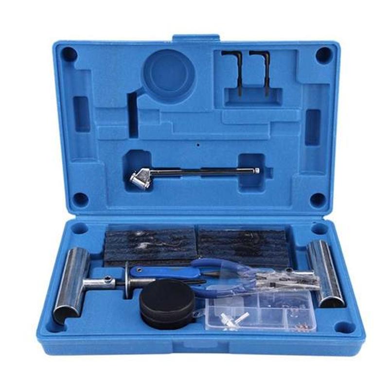 67Pcs Car Tire Repair Tool Kit Tyre Puncture Repair Set for