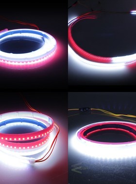 12V Car LED Interior Door Welcome Light  Warning Strobe Sign