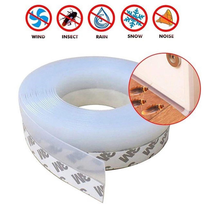 5M 35mm Self Adhesive Door Windshield Sealing Tape Door Bott