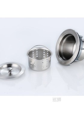 Kitchen Stainless Steel Sink Drain Filter Single Tank Sink D