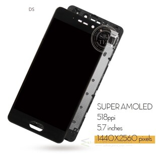 5.7'' 2560x1440 Super AMOLED LCD For MEIZU Pro 7 Plu