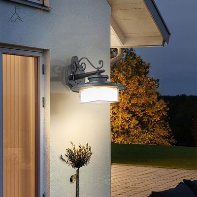 Modern Led Wall Lamp Outdoor Waterproof Courtyard Balcony Ga