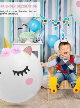 Big 36 inch Unicorn Balloons Latex Balloons Baloon Happy Bir
