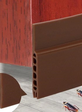 Self Adhesive Weather Stripping Silicone Seal Sweep Strip Pe