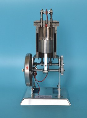 J31008 full metal gasoline engine model single cylinder inte