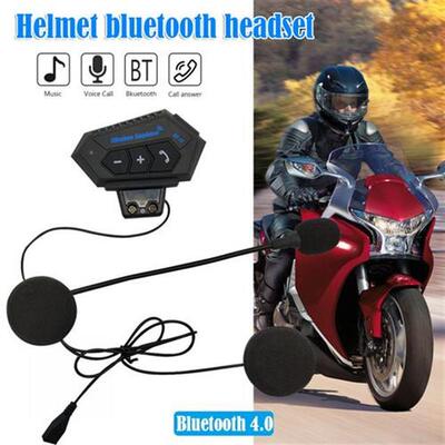 BT12 CSR8635 Bluetooth-compatible 4.1 EDR Motor Helmet Heads
