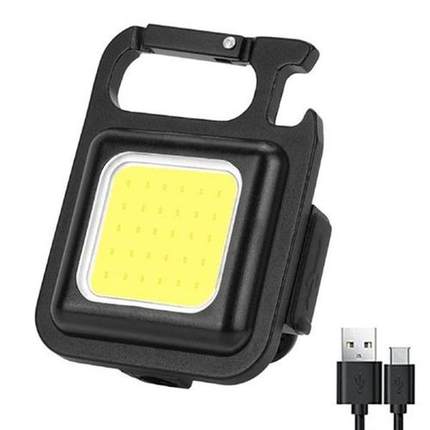 Mini COB LED Flashlight Keychain Light Portable Pocket Lamp