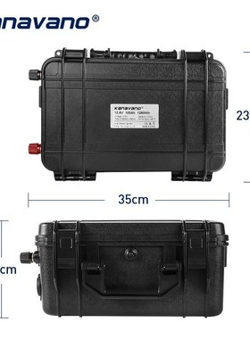 Waterproof 12.8V 100Ah LiFePO4 Battery Pack 12V 40Ah Build-i