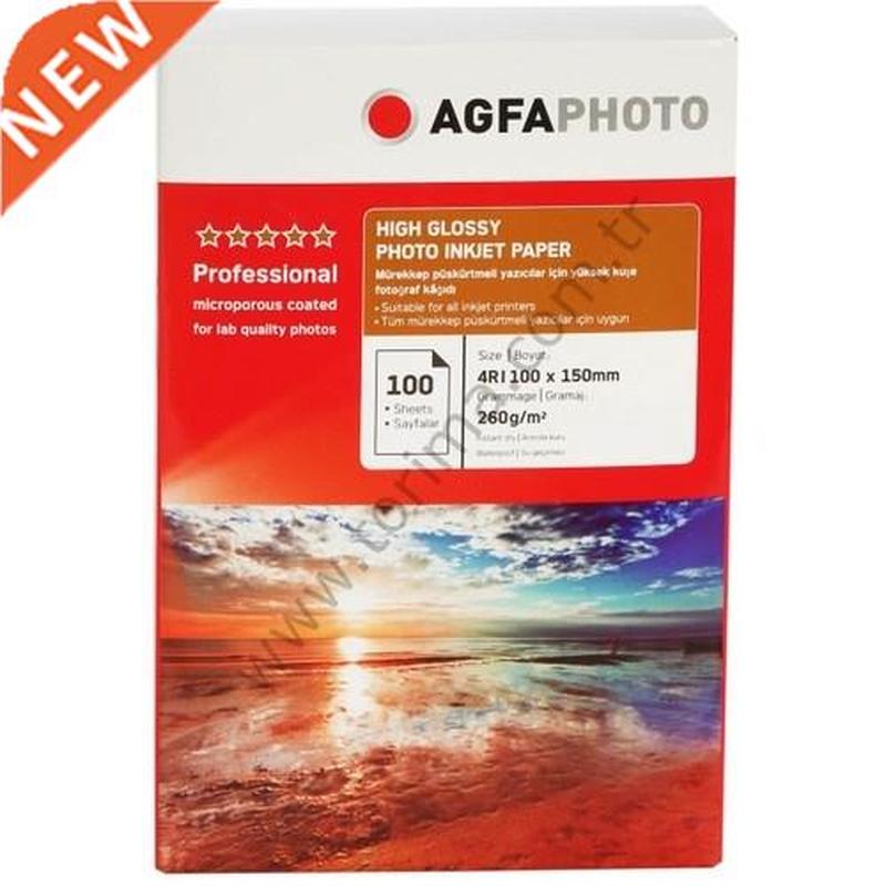 Agfa Photo Inkjet Photo Paper 10x15Cm Glossy Brig