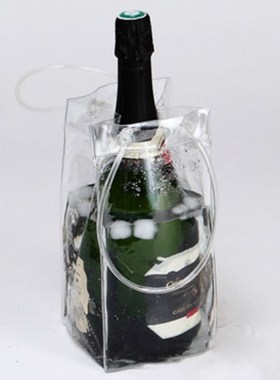 Home Ice Bag Wine Beer Champagne Bucket Drink Bottle Cooler