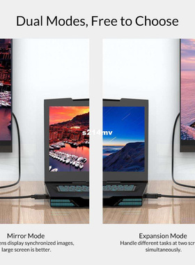 ORICO 4k 6030Hz 12 Version OneWay HD Adapter Cable DP Dis