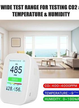 Desktop CO2/RH/Temp.3-in-1 Multifunctional Air Quality Detec