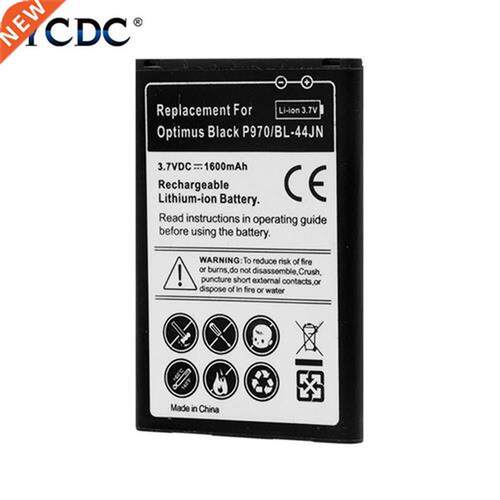 1600mAh BL 44JN BL44JN Battery For LG Optimus Zone E400 L3