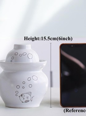 Jingdezhen Ceramic Pickles Jar Korea Household Pickle Bottle