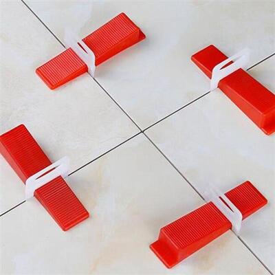 Accurate Tile Leveling System100 Clips   100 Wedges 1Tile pl