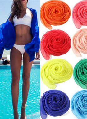 summer colorful Sexy beach cover up bikini cover-ups wrap be