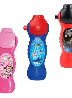 Kids Projection Lamp Convenient Electronic Flashlight 24