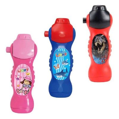 Kids Projection Lamp Convenient Electronic Flashlight 24