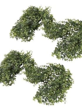 6 Pack Artificial Garland, Artificial Vines Faux Eucalyptus