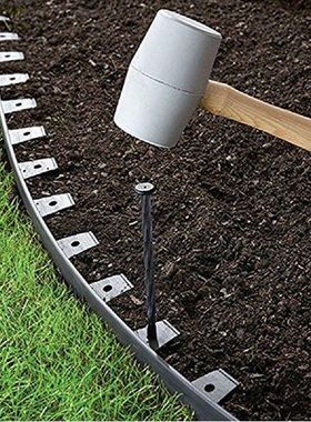 Lawn Landscape Edging Kit 16.5 ft Lawn Edging Include 15