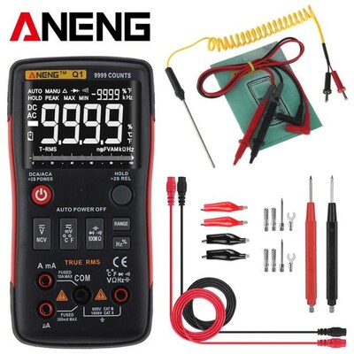9999 Counts  Multifunctional Digital Multimeter Voltmeter Am