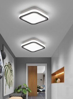 Modern LED Ceiling Lamp Round Square for Living Room Corrido