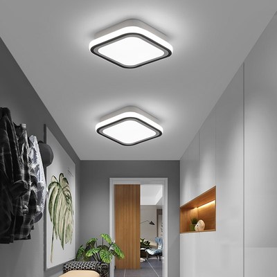 Modern LED Ceiling Lamp Round Square for Living Room Corrido