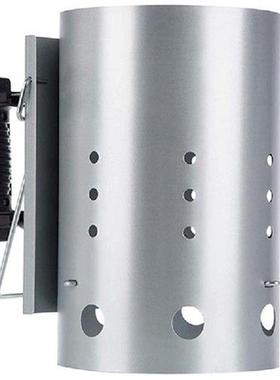 Chimney Starter With Safety Handle, Charcoal Starters