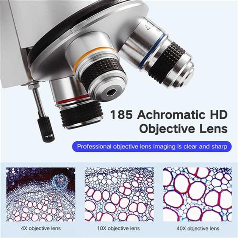 64X-2400X Monocular Optical Electronic Microscope Biological